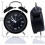 Alarm Clock Battery Operated, Loud Mechanical Wind-up Alarm Clock with Stereoscopic Dial 2