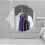 2 Pcs 20 Tie Rack Holder, Tie And Belt Hanger,360 Degree Swi 3