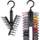 2 Pcs 20 Tie Rack Holder, Tie And Belt Hanger,360 Degree Swi 1