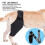Hundekniebandage S Schwarz - Modell-Kniebandage, Stark 4