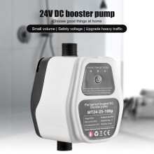 Tragbare Wasserdruckerhöhungspumpe 24V 100Pa, Automatischer Dusch-Wasserdruckverstärker, Intelligente Sensortechnik, Energiesparend, Max. 2