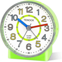 Alarm Clock Children Analogue, Silent, No Ticking, Light Alarm Clock for Girls