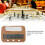 Portable Digital Chess Timer 13.8x8.8x4.5cm ABS Clock for Competitive Play 4