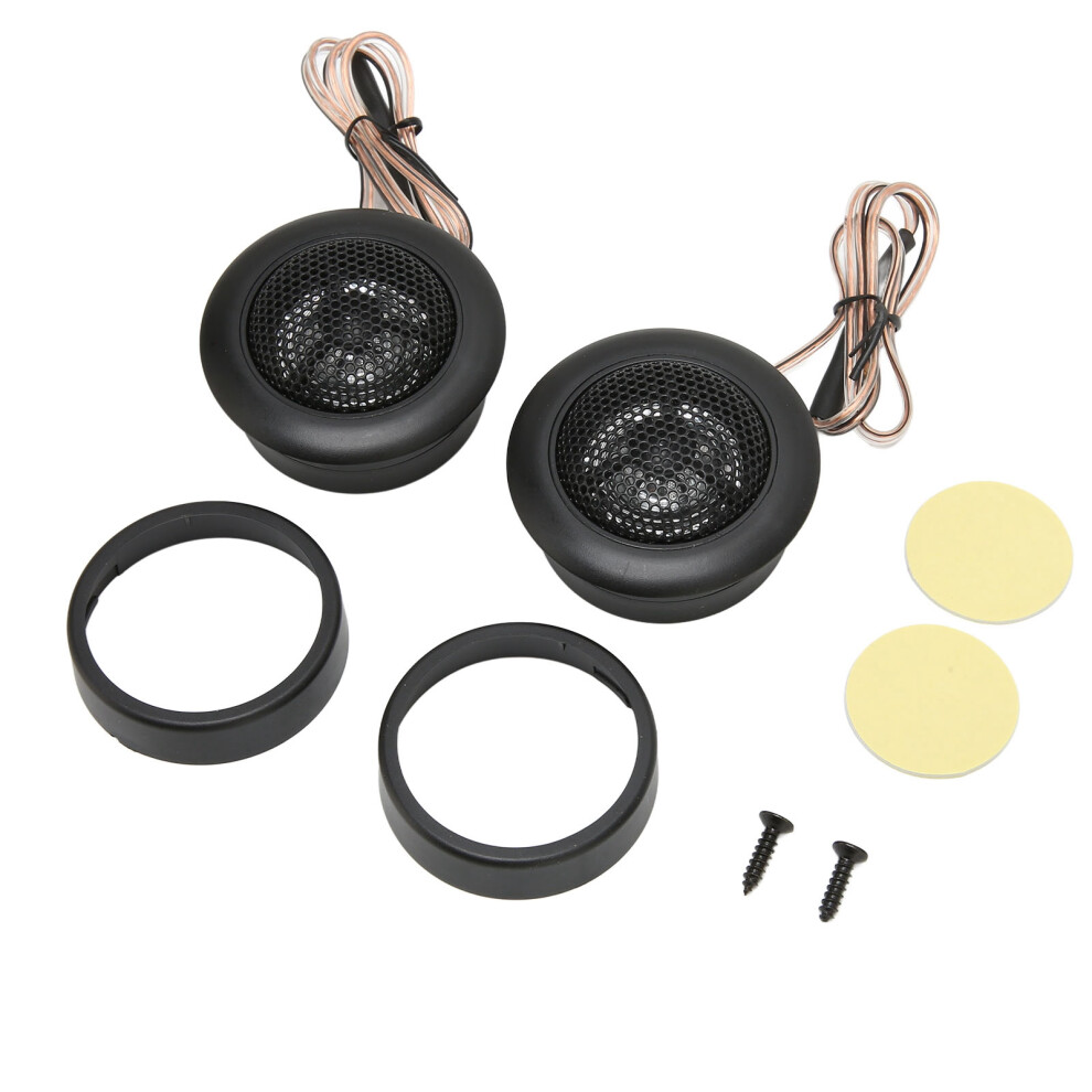 2 Pcs Car Dome Tweeters 120W High Sensitivity Stereo Speakers 4631332693897
