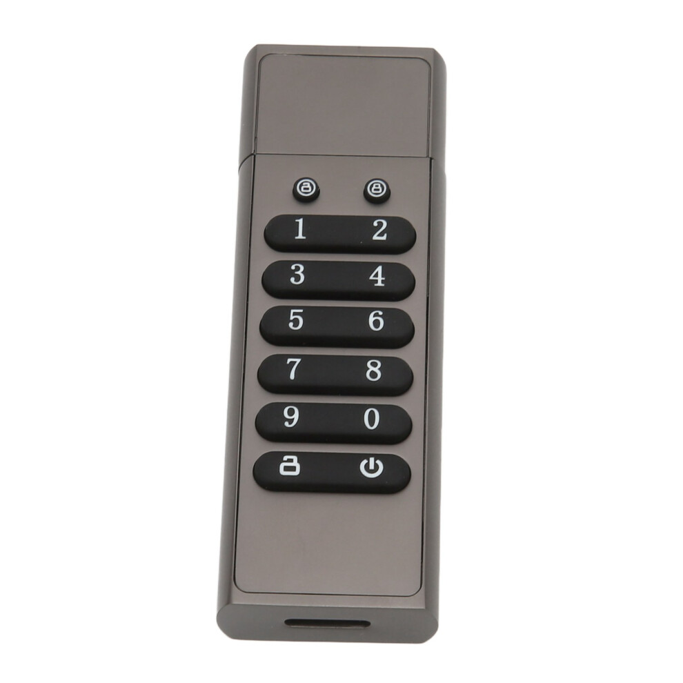 Encrypted USB Drive 64GB USB3.1 High-Speed Secure Flash Memory Stick