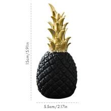 Resin-Ananas-Dekor Weinregal, Größen S–L für das Wohnzimmer