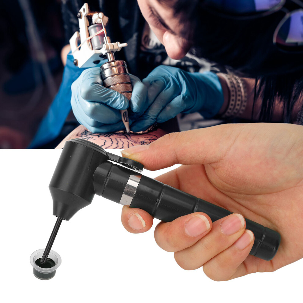 Black Tattoo Artist Ink Mixer Lightweight & Durable Electric Machine