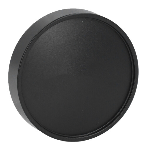 Metall-Frontdeckel 45 mm ID E43 A43 M50/1.4 Schwarz