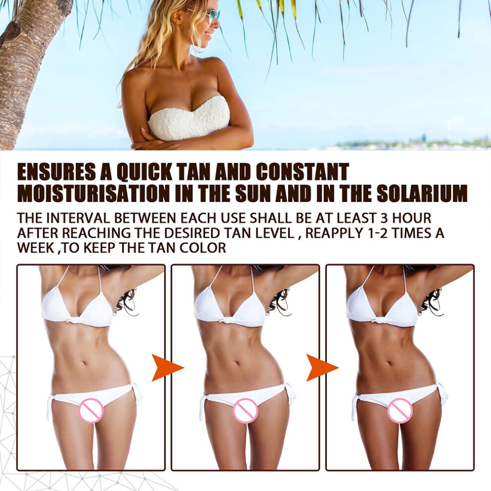 30ml Self Tanning Spray Sunless Tanning Accelerator for a Bronzed Glow