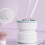 Portable Automatic Makeup Brush Cleaner, Rechargeable 800mAh Battery 10