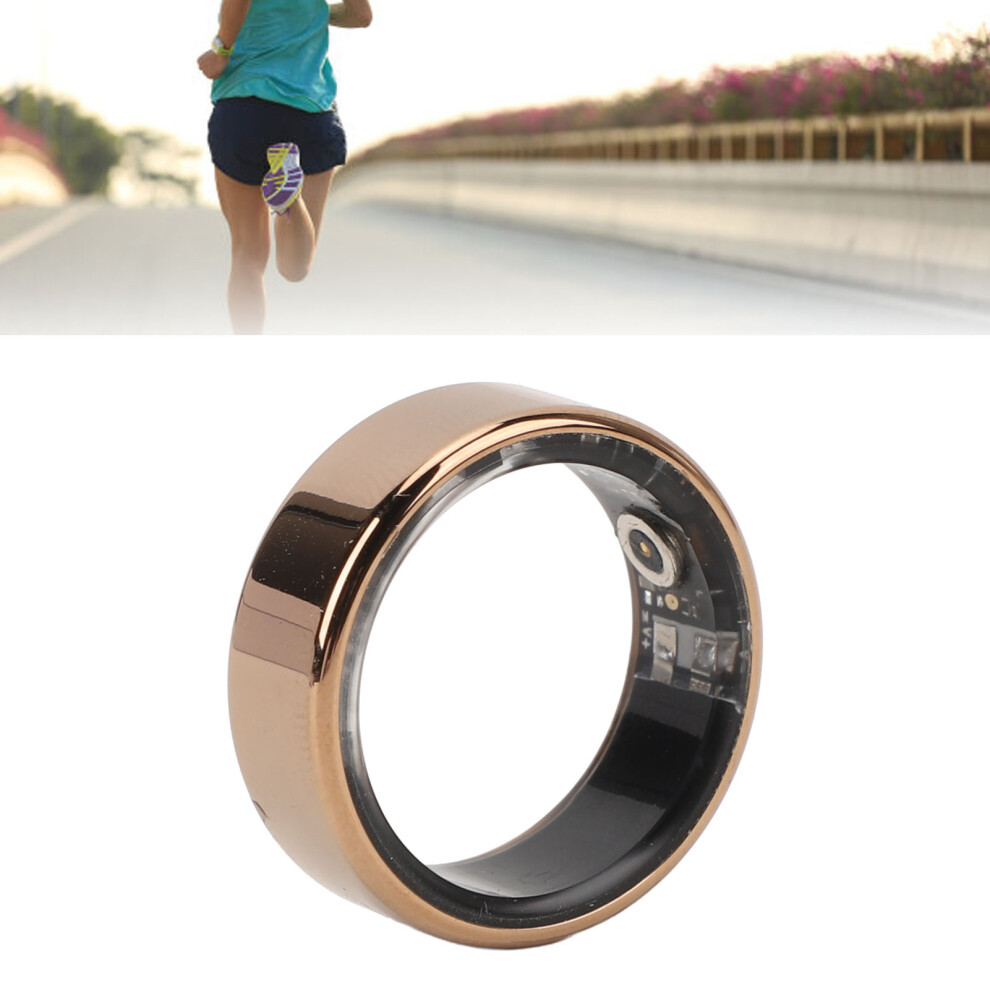 Smart Ring Health Tracker 18Mah Size 8 Gold 7641332706074