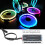 120mm RGB PC Case Fans, Quiet, Adjustable Light Modes 3Pcs 10