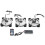 120mm RGB PC Case Fans, Quiet, Adjustable Light Modes 3Pcs 1