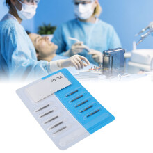 702 Wolframstahl-Dentalbohrer – 10 Stück, Hochgeschwindigkeit