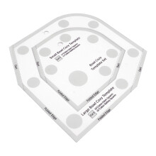 10 Zoll Klarsichtiges Acryl-Schüsselcozy-Vorlage für Nähen & Basteln DIY Küchenkunst