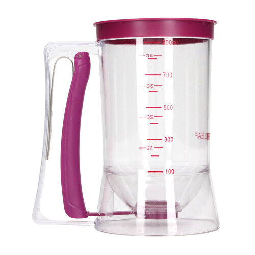 900 ml ABS Batterspender, Sahnesäumer, Separator, 17x11x18,5 cm, Backwerkzeug 1