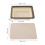 Caqui 2 en 1 Tabla de cortar plegable 310x197 mm 2