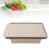 Caqui 2 en 1 Tabla de cortar plegable 310x197 mm 15