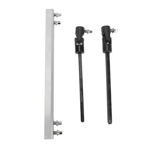 Durable Silver Metal Double Pedal Drum Driveshaft for Percussion 1