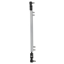 Durable Silver Metal Double Pedal Drum Driveshaft for Percussion