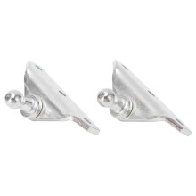 Pair of Gas Prop Supports M10 Spring Steel Zinc Plated for RVs and Shops