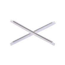 Kit de tubos termorretráctiles para fibra óptica de 60 mm, 100 piezas, para empalme por fusión y protección de cables.