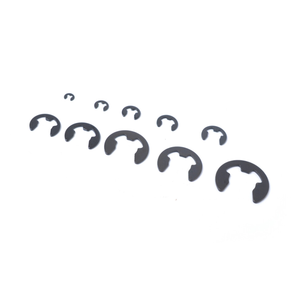 Portable Metal E Clip Washer Circlip Retaining Ring Durable External Fastener 8481332720163