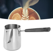 Jarra de acero inoxidable 304 de 350 ml, diseño escalado - Plateado