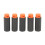High Performance 100pcs EVA Darts - Universal Short Toy Soft Shots Black 3