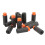 High Performance 100pcs EVA Darts - Universal Short Toy Soft Shots Black 8