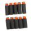High Performance 100pcs EVA Darts - Universal Short Toy Soft Shots Black 9