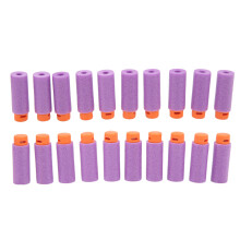 Lightweight 100pcs Purple Soft Foam Darts - Fits Most Toy Guns