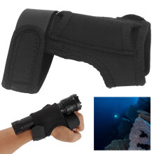 Soporte ajustable para linterna de muñeca, diámetro de 25-30 mm, para luces de buceo HOT