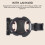 Universal Adjustable Baby Stroller Cup Holder with Phone Slot, ABS Plastic 9