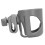 Large Caliber Adjustable Stroller Cup Holder 360 Rotation Gray 1