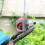 Large Caliber Adjustable Stroller Cup Holder 360 Rotation Gray 10