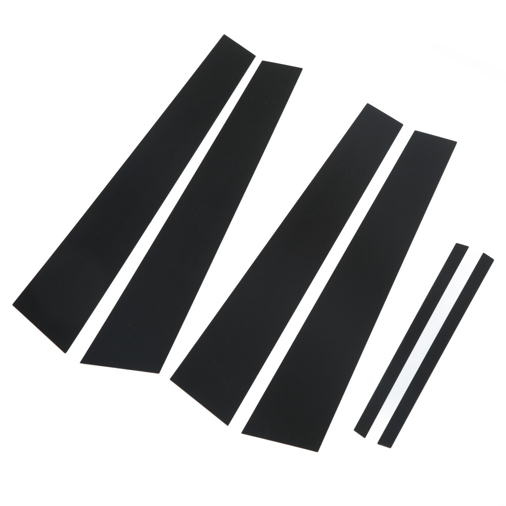 Dodge Charger 2011Â2021 Side Door Gloss Pillar Post Trim Set Black 4941332725857