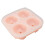 Eiswürfelform - Pink/Grün, 13,5  13,5  7 cm 14