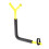 Golf Spinner Schwungtrainer 370.0g Gelb Haltung 3