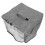 Copri tostapane grigio Oxford base 34x35,5x25 cm 16