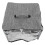 Copri tostapane grigio Oxford base 34x35,5x25 cm 15