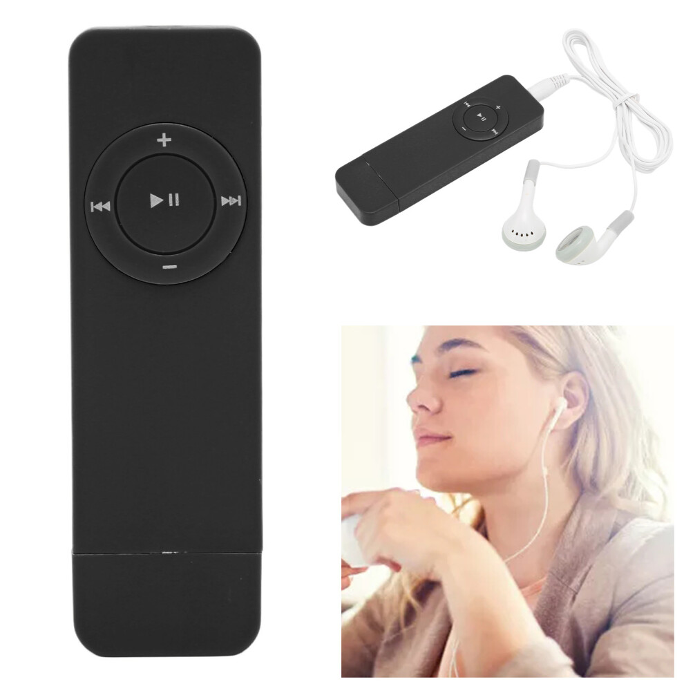 Portable Mp3 Player Supports 64Gb Lossless Sound For Travel Black 4921332732772