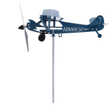 Flugzeug-Wetterfahne Blau, 293230 cm, 410 g, 3D
