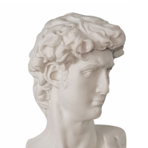 Skulptur Stifthalter Harz 6 cm/2,3 in Mini-Vase 2