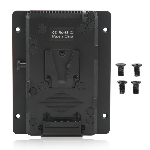 Placa de alimentación para batería V Mount, salida D-Tap, 10cm 1