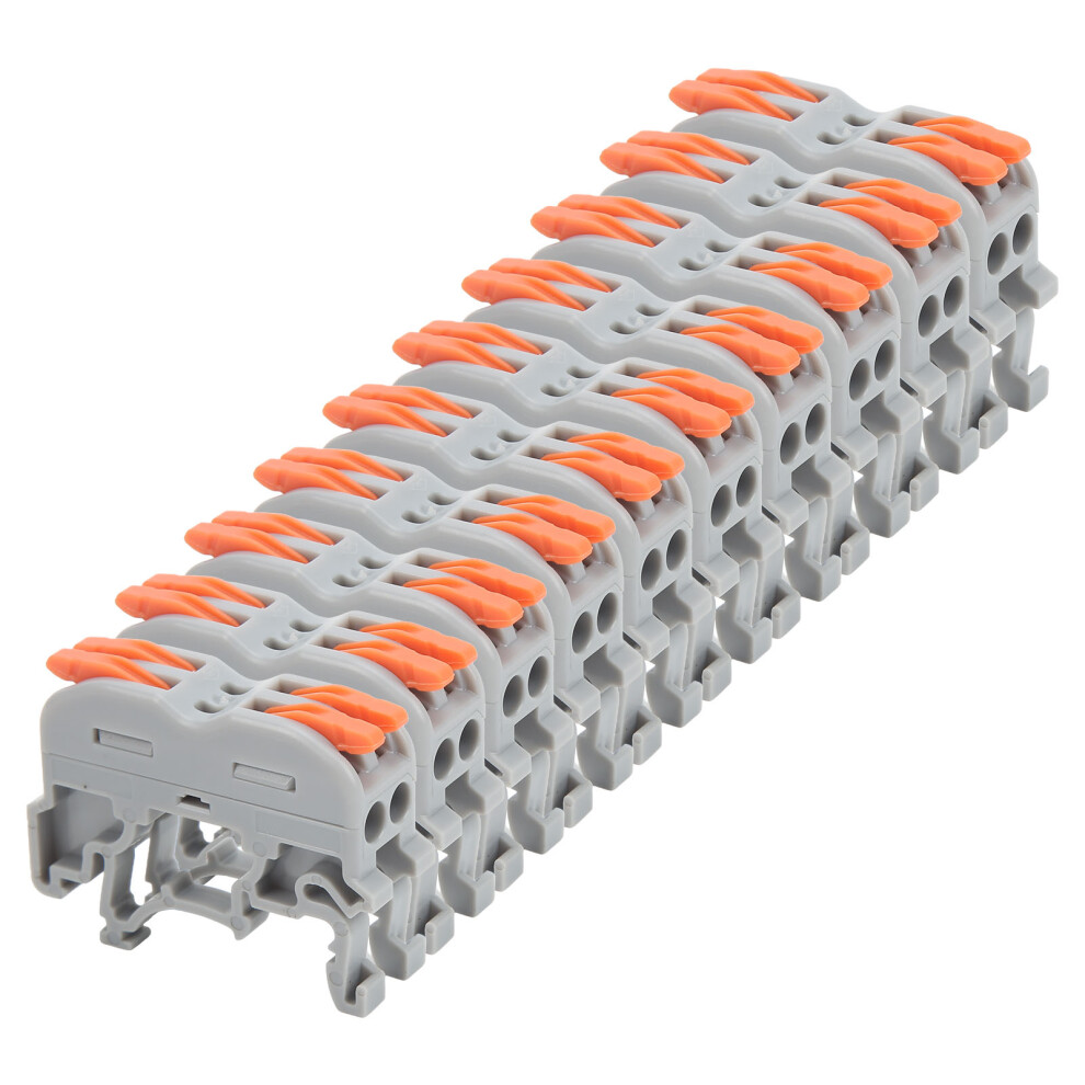 Circuit Wire Splicing Connector 2X2 Inline Electrical Terminal For Din Rail 4951332737903
