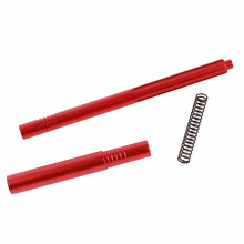1/10 rote Aluminium-Zentralantriebswelle - Metall