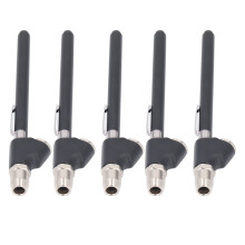 5 Stück Bleistiftart-Reifendruckmesser Doppelkopf Luftdruckmesser für SUV RV ATV 10‑120 PSI 70‑827 KPa
