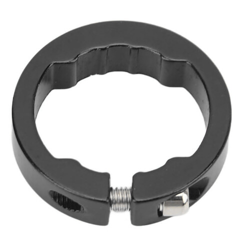 2 Stück Lock-On-Klemmen 22,2 mm Schwarze Lenkergriffe 2