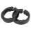 2 Stück Lock-On-Klemmen 22,2 mm Schwarze Lenkergriffe 15